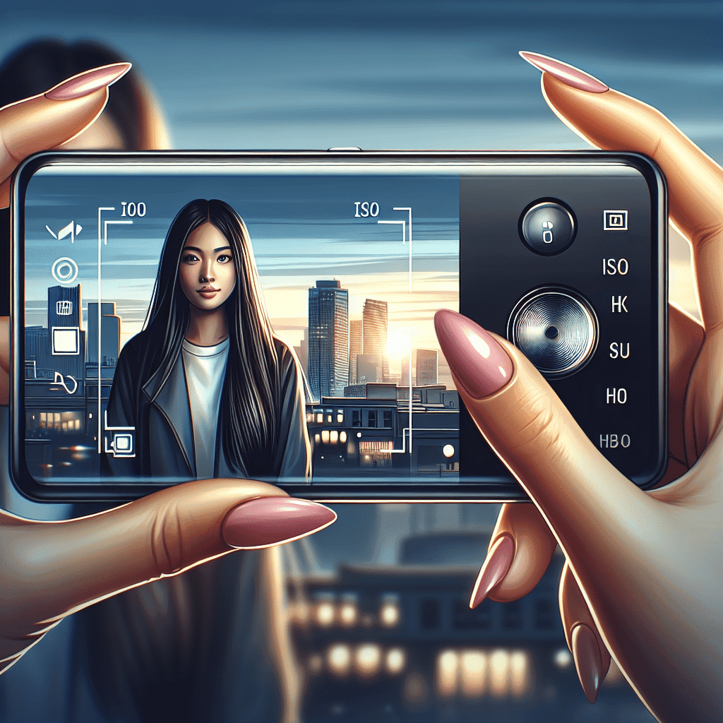 how to use manual mode on a smartphone camera