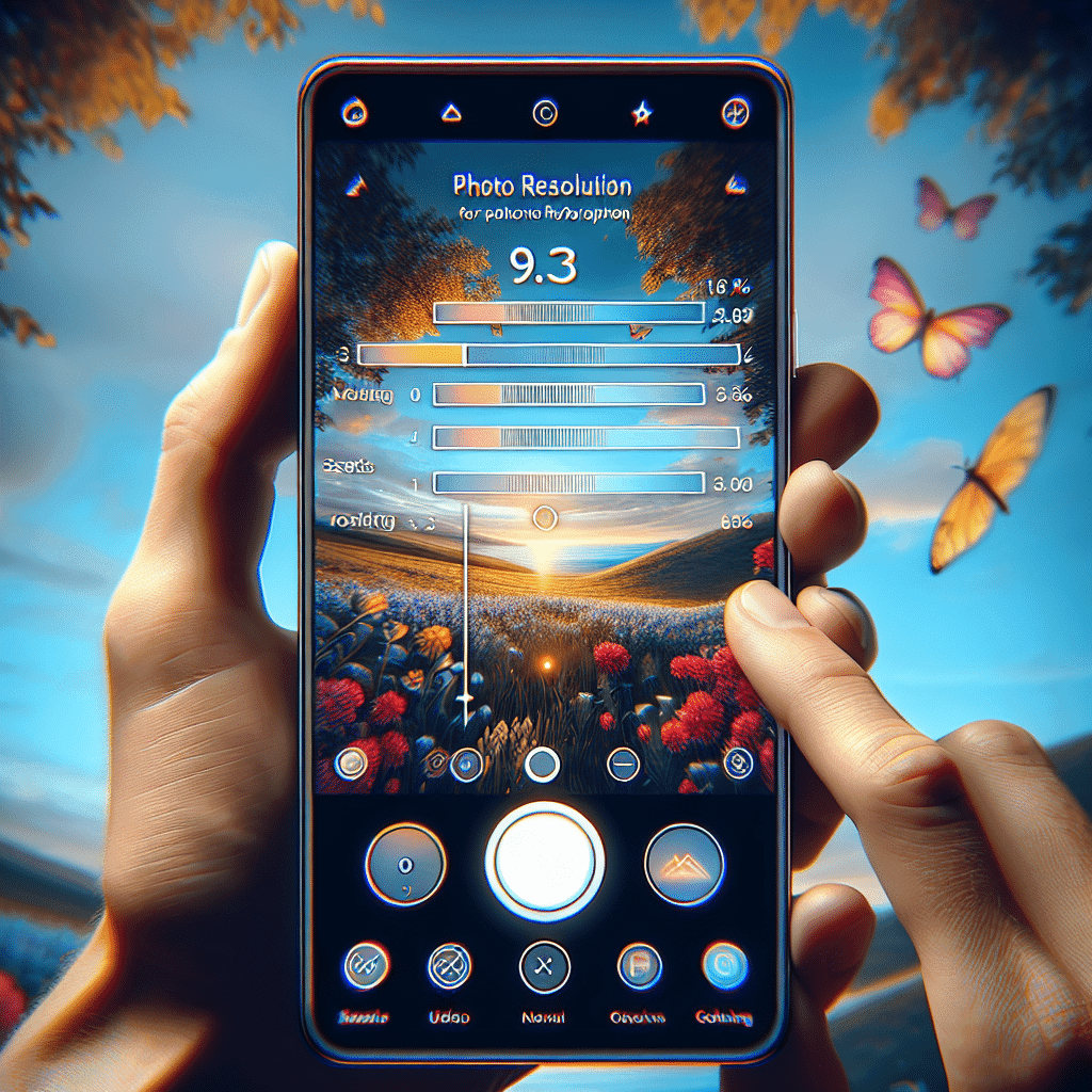 best resolution settings for phone photography