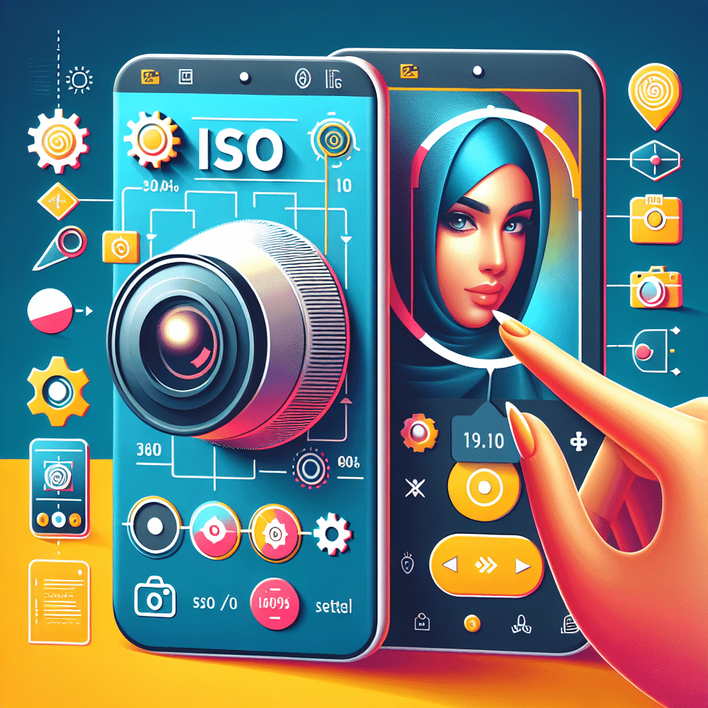 how to control ISO on smartphone cameras