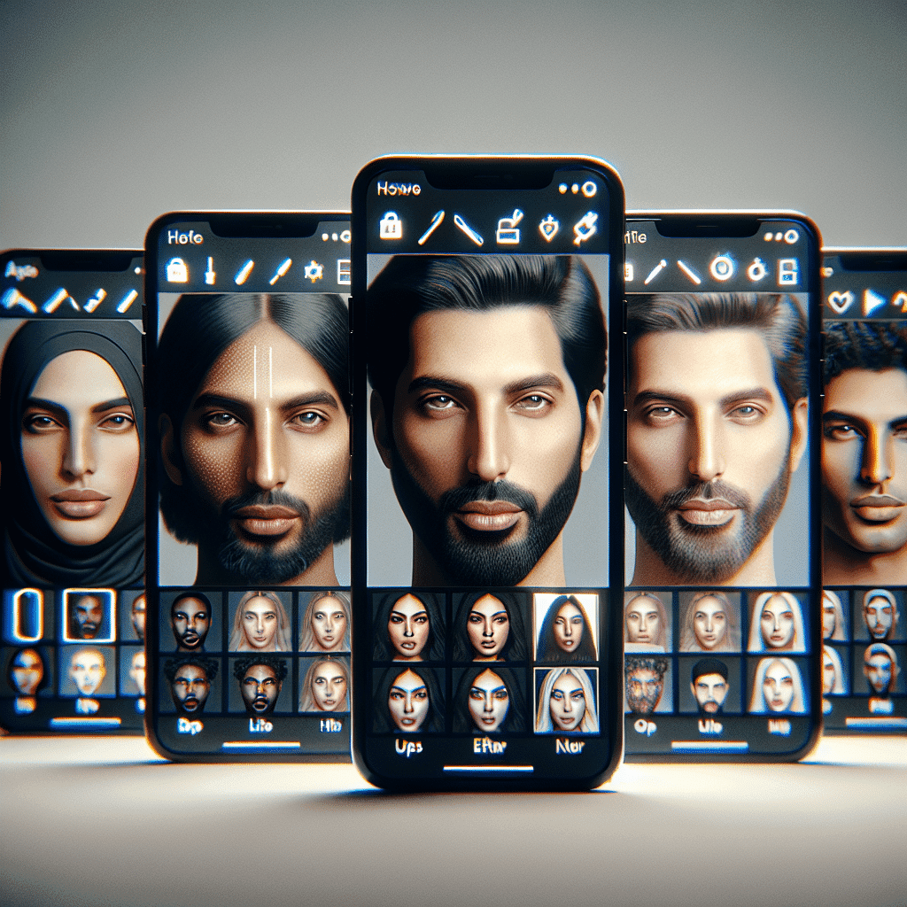 smartphone editing apps for portrait retouching