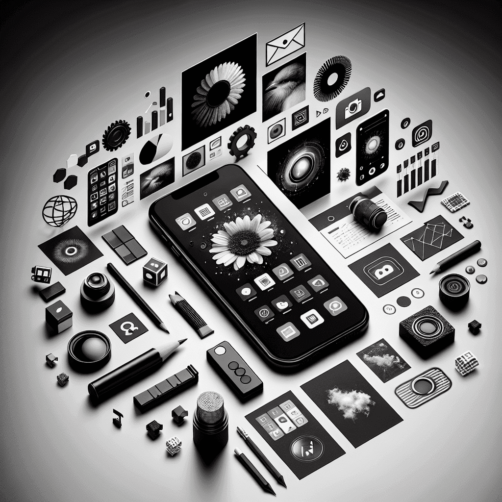 best apps for black and white smartphone photos