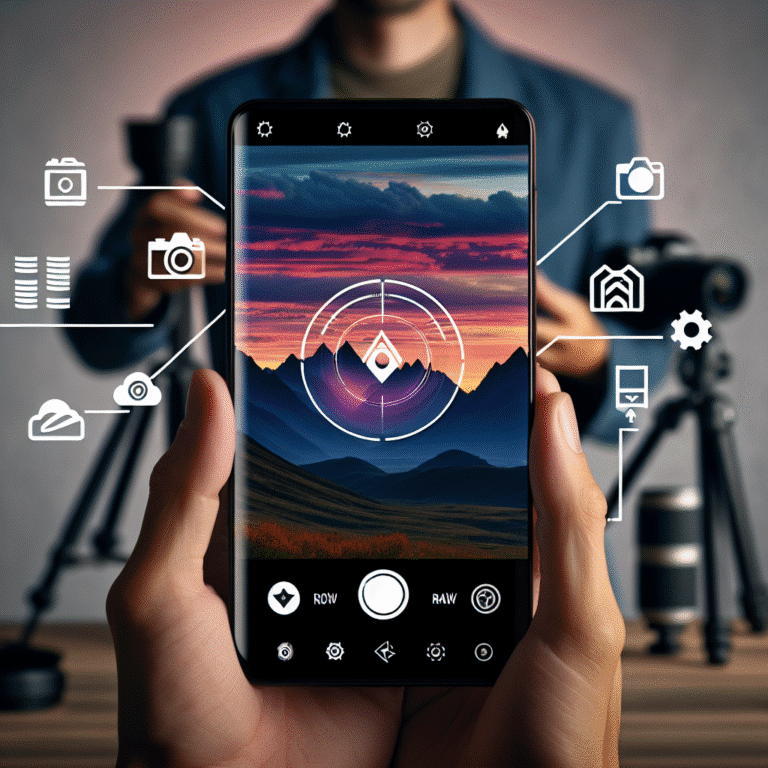 how to shoot in RAW on a smartphone