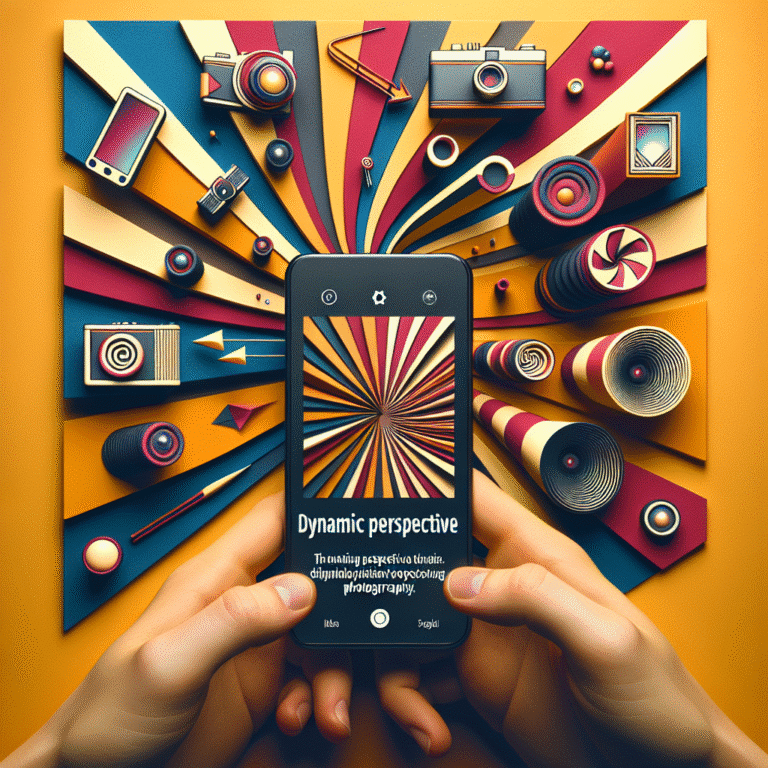 dynamic perspective techniques for phone photography
