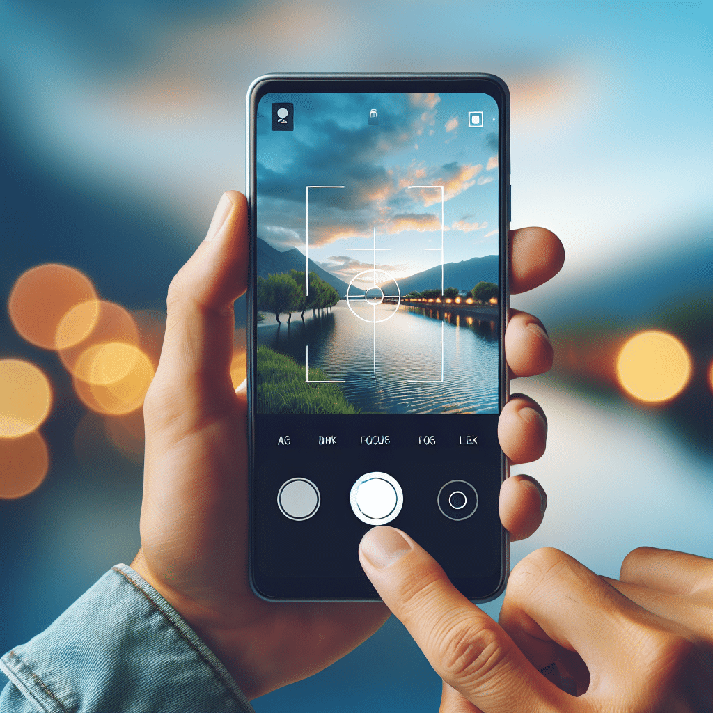 smartphone camera focus tips for sharp images