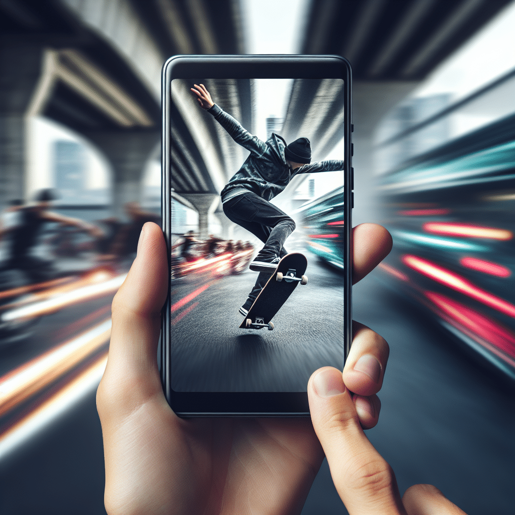 how to take action shots on phone