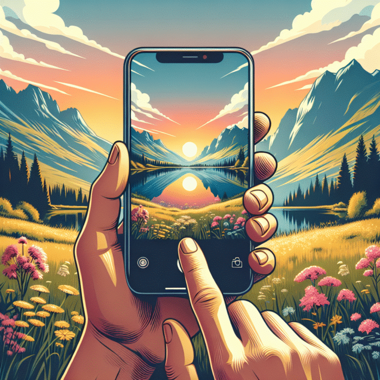 smartphone photography tips for landscapes