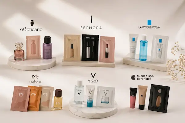 Amostras de Cosméticos