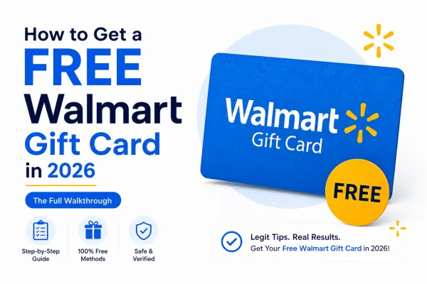 How to get a free Walmart gift card in 2026: the full walkthrough